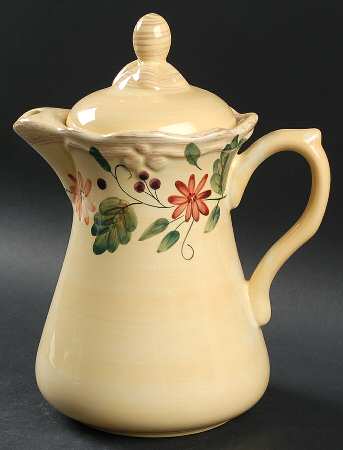 Fruit Bounty Coffee Pot & Lid