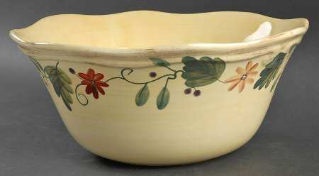 Fruit Bounty 12" Round Vegetable Bowl