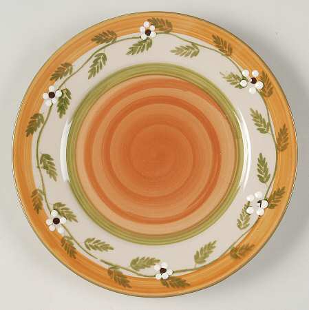Siena White Salad Plate