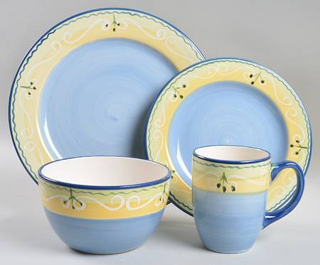 Garden Path Breeze 4 Piece Place Setting