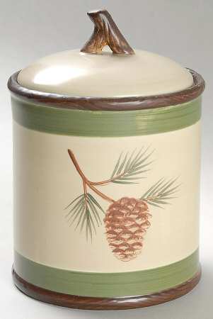 Pine Lodge Small Canister & Lid