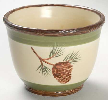Pine Lodge Dip Bowl (for Dip and Spreader)