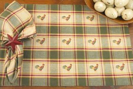 Early Riser Cloth Placemat