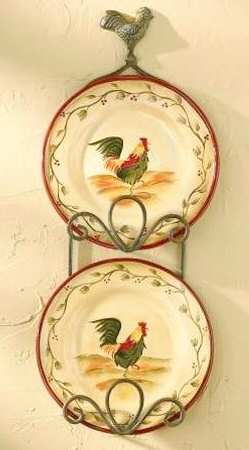Early Riser Metal Holder for Salad Plates
