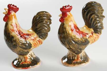 Early Riser Figural Salt & Pepper Set