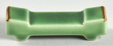 Asian Square Light Green Chopstick Rest