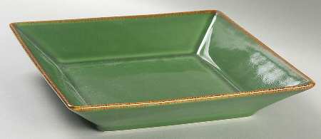Asian Square Light Green 9" Square Vegetable Bowl
