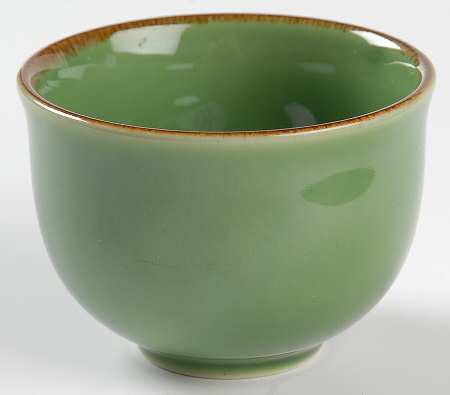 Asian Square Light Green Cup No Handle