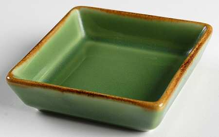 Asian Square Light Green Soy Sauce Dish