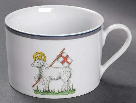 Moravian Blessings Flat Cup