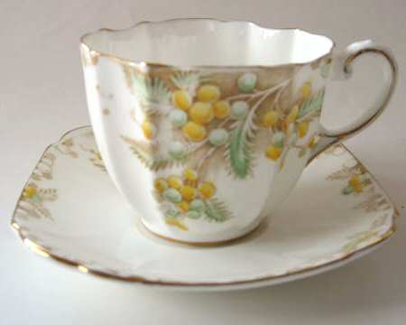 Acacia Flat Cup & Saucer Set