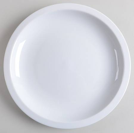 Du Jour White Large Dinner Plate