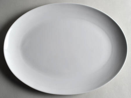Coupe 15" Oval Serving Platter by Pillivuyt