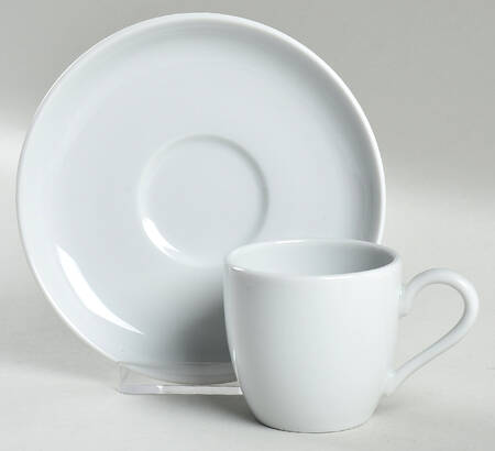 Coupe Espresso Cup and Saucer Set