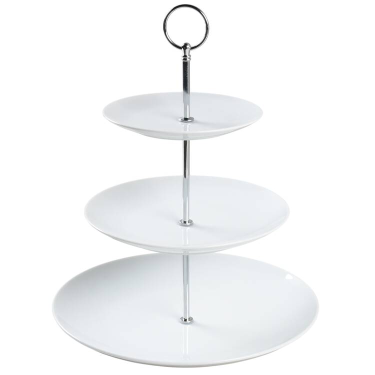 Coupe 3-Tiered Serving Tray (DP, SP, BB)