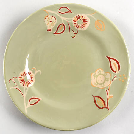 Safflower Salad Plate