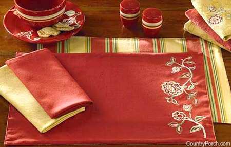 Safflower Cloth Placemat