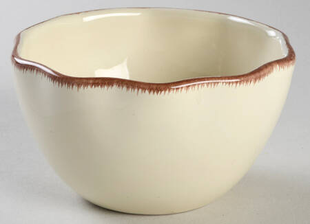 Village Collection Vanilla Dip Bowl (for Dip and Spreader)