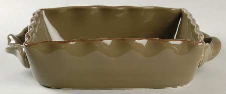 Village Collection Olive 8" Square Baker