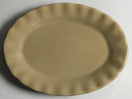 Village Collection Olive 14" Oval Serving Platter