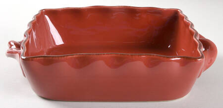 Village Collection Persimmon 8" Square Baker