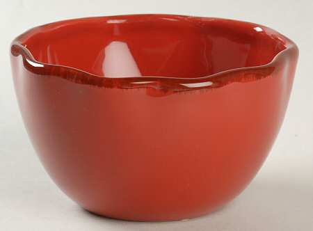 Village Collection Persimmon Dip Bowl (for Dip and Spreader)
