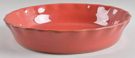 Village Collection Persimmon Pie Serving Plate