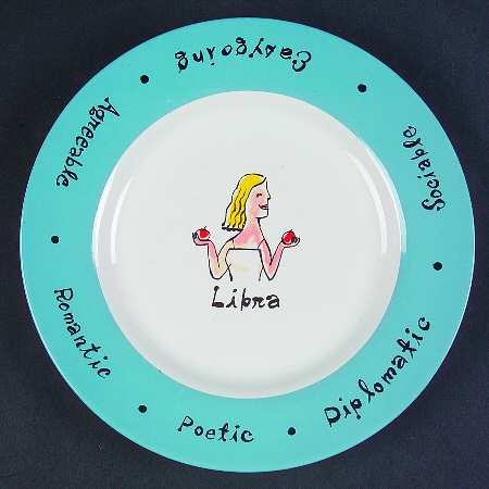 What's Your Sign? Salad Plate