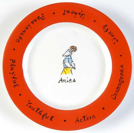 What's Your Sign? Salad Plate