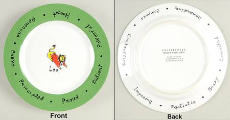 What's Your Sign? Salad Plate