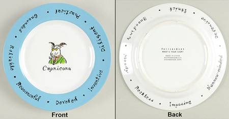 What's Your Sign? Salad Plate