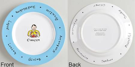 What's Your Sign? Salad Plate