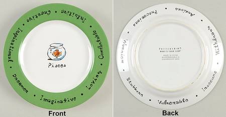 What's Your Sign? Salad Plate