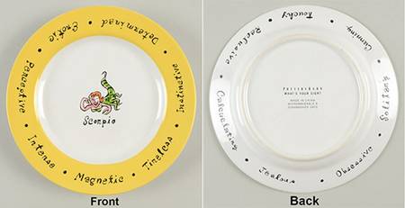 What's Your Sign? Salad Plate
