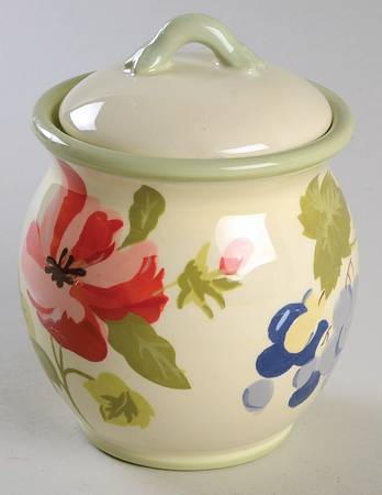 Emma's Garden Sugar Bowl & Lid