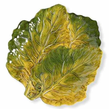 Autumn Harvest 14" Leaf Shaped Platter