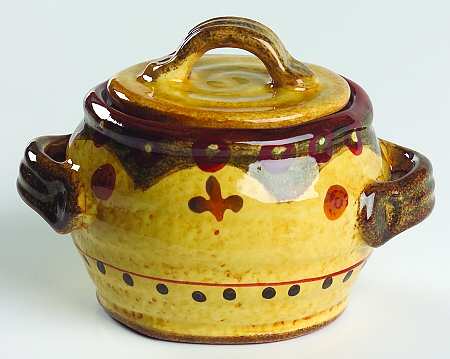 Terrazza Sugar Bowl & Lid