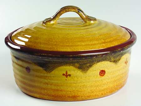 Terrazza 2.5 Quart Round Covered Baker