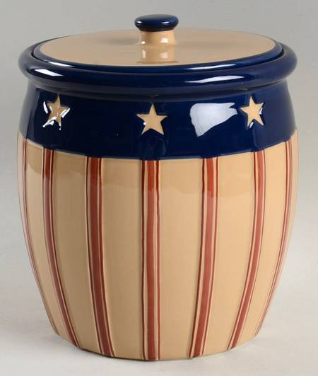 Stars and Stripes Medium Canister & Lid