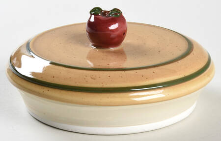 Apple Cobbler Lid for Small Canister