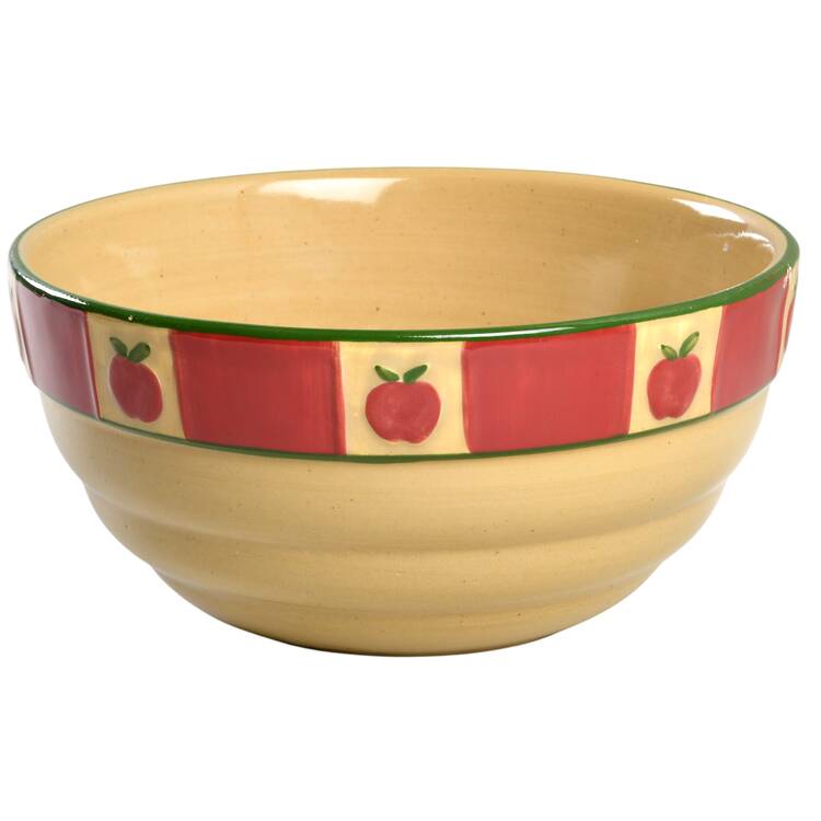 Apple Cobbler 8" Mixing Bowl