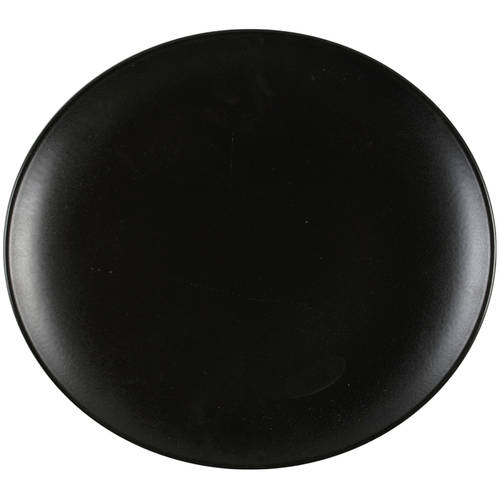 Modern Ebony Dinner Plate