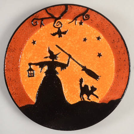 Halloween Night Salad/Dessert Plate