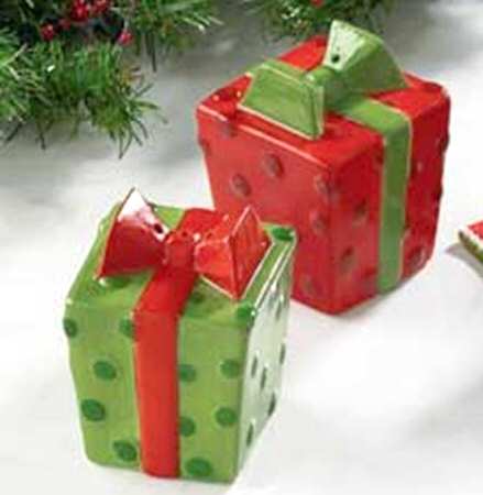 Wrap It Up Figural Salt & Pepper Set