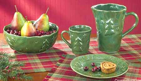Verry Merry Forest Salad/Dessert Plate