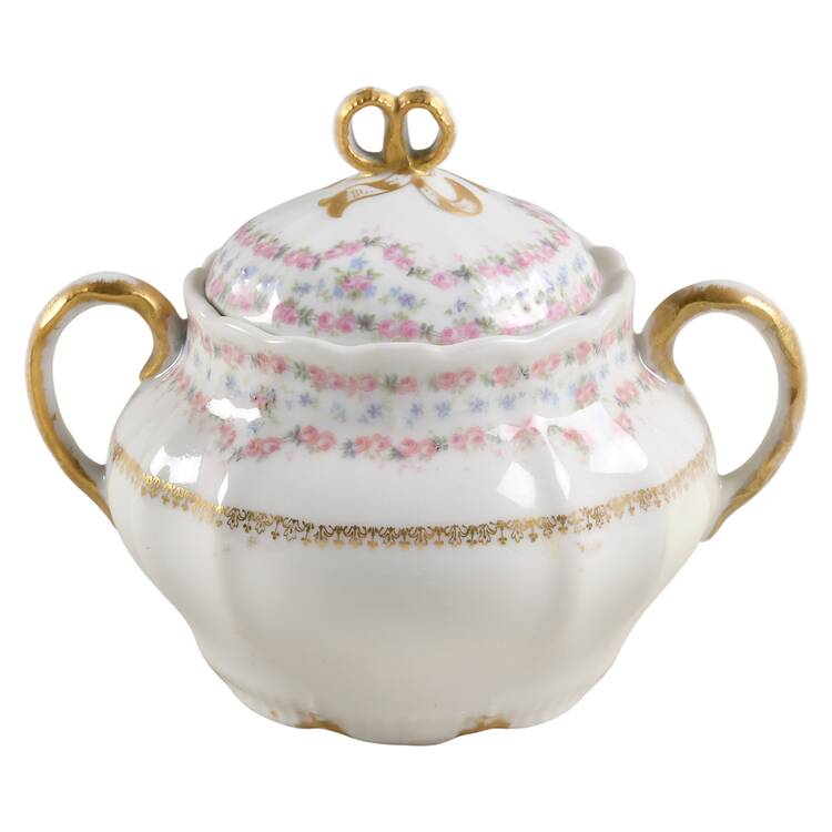 POY591 Sugar Bowl & Lid