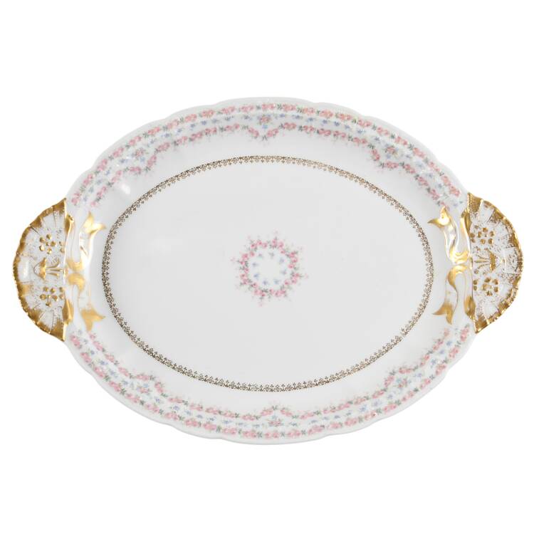 POY591 12" Oval Serving Platter