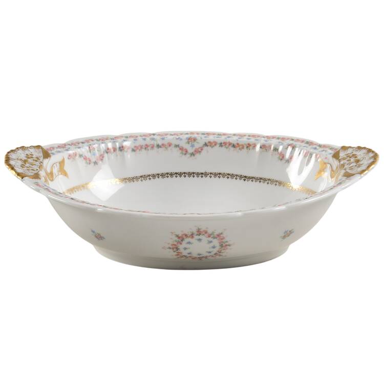 POY591 10" Oval Vegetable Bowl