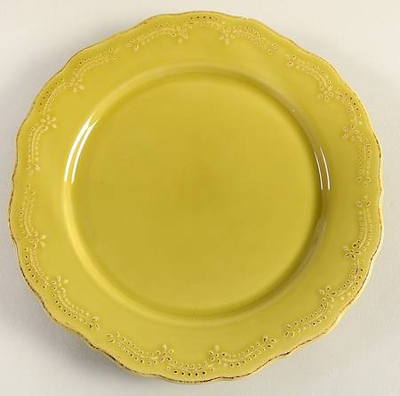 Lacey Green Salad Plate