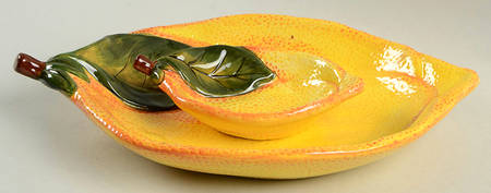 Lemon Orchard (2 Piece) Chip & Dip Set